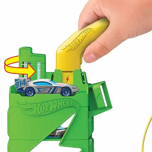 Hot Wheels Elektrikli Araç Şarj İstasyonu Oyun Seti - 2