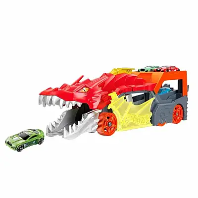 Hot Wheels Fırlatıcı Ve Taşıyıcı Ejderha - 14