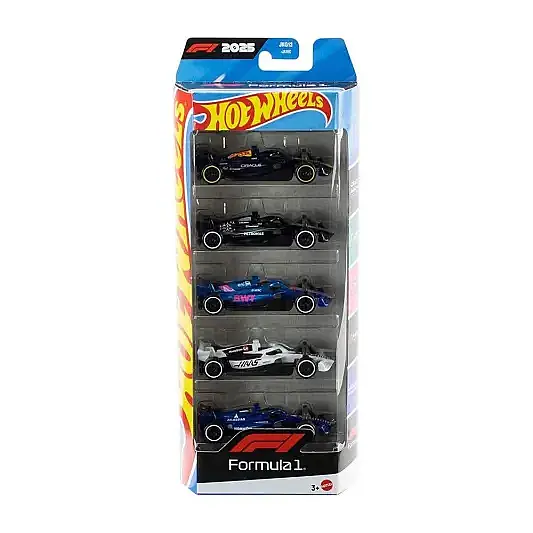 Hot Wheels Formula 1 5 Li Araba Seti 2026 - 8