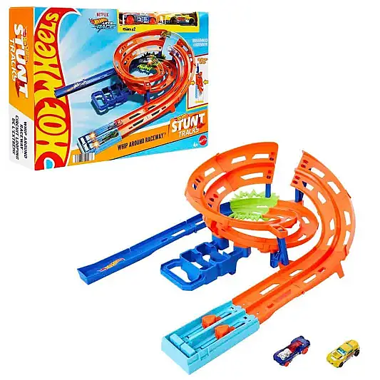 Hot Wheels İkili Yarış Ve Akrobasi Pisti - 12