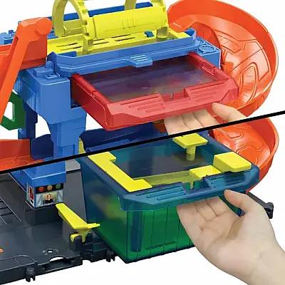 Hot Wheels Oto Yıkama Oyun Seti - 5