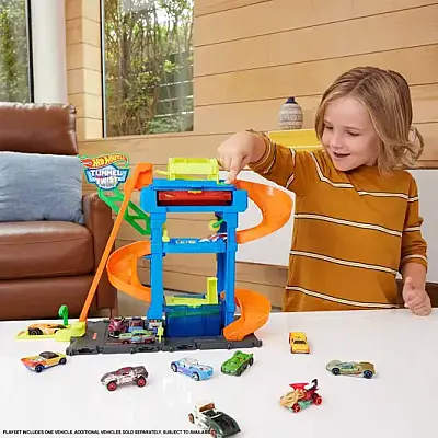 Hot Wheels Oto Yıkama Oyun Seti - 9