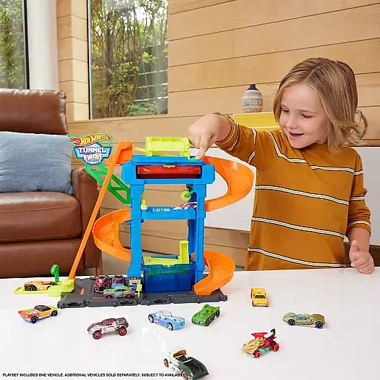 Hot Wheels Oto Yıkama Oyun Seti - 9