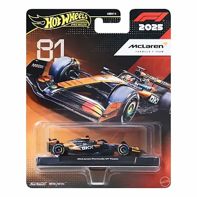 Hot Wheels Premium Formula 1 Yarış Arabası Mclaren - 7