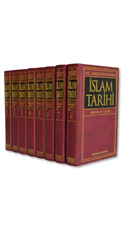 Hz. Ademden Bugüne İslam Tarihi 8 Cilt Takım - İthal Kağıt - Kahraman Yayınları