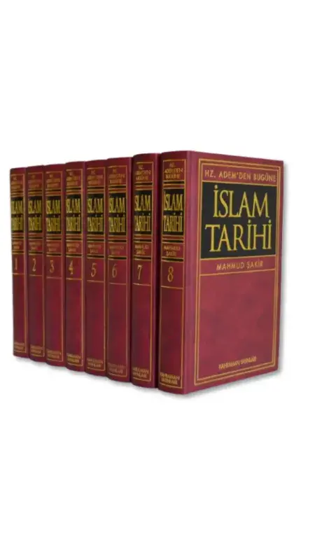 Hz. Ademden Bugüne İslam Tarihi 8 Cilt Takım - İthal Kağıt - 1