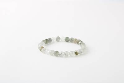 İğneli Kuvars 8mm Doğal Taş Bileklik - 2