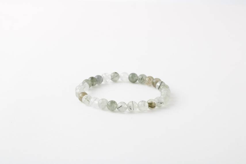 İğneli Kuvars 8mm Doğal Taş Bileklik - 2