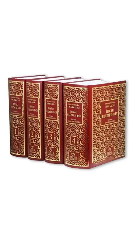 İhyau Ulumiddin Tercümesi 4 Cilt Takım - Cilt Bezi - Bedir Yayınevi