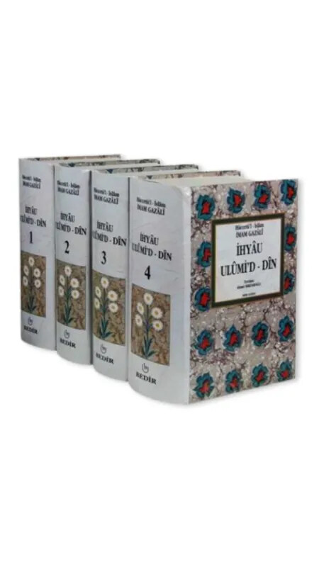 İhyau Ulumiddin Tercümesi 4 Cilt Takım - Kuşe Kapak - Bedir Yayınevi