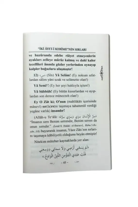 İki Ayetin Sırları - 3