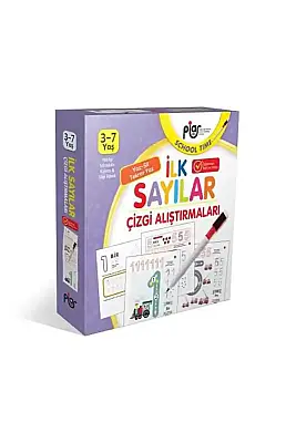 İlk Sayılar Çizgi Alıştırmaları - 1