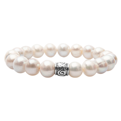 İnci 10mm Doğal Taş Bileklik - 3