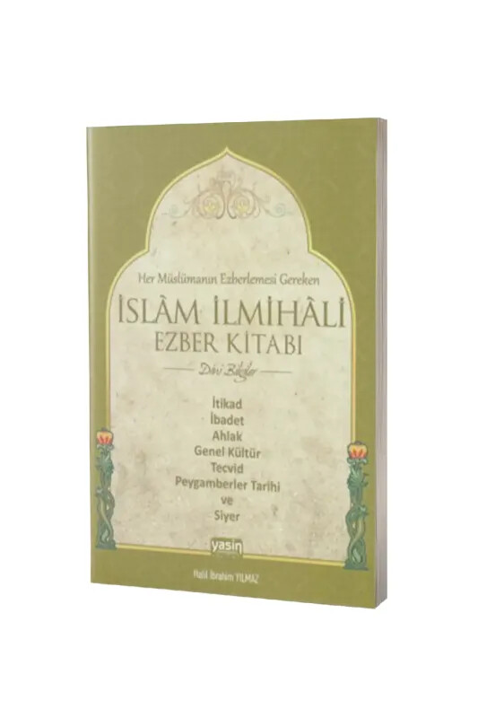 İslam İlmihali Ezber Kitabı - Yasin Yayınevi