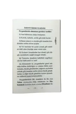 İtikad Risalesi - Ahıska Yayınevi (1)