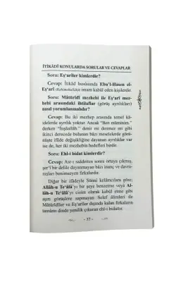 İtikad Risalesi - 3