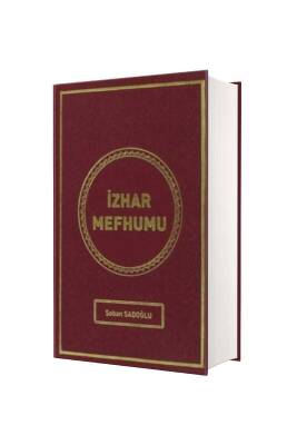 İzhar Mefhumu - Mektebetül Mahmudiyye