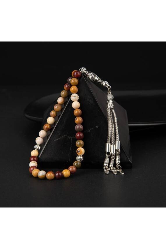 Jasper Doğal Taş Tesbih 33lük - 6mm - 2