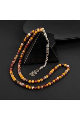 Jasper Doğal Taş Tesbih 99luk - 6mm - 3