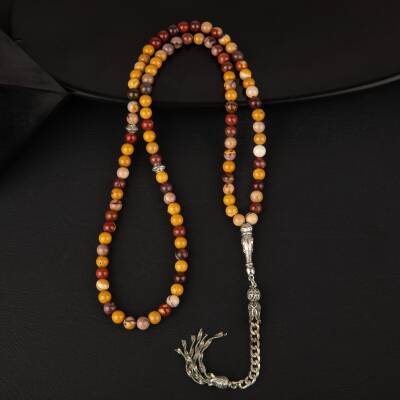 Jasper Doğal Taş Tesbih 99luk - 6mm - 2