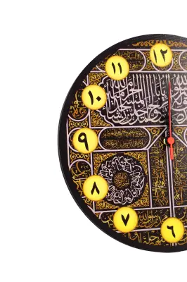 Kabe Kapısı Desenli Duvar Saati 30x30 cm - 2
