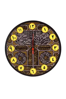 Kabe Kapısı Desenli Duvar Saati 30x30 cm - 1