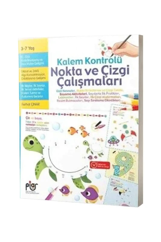 Kalem Kontrolü Nokta ve Çizgi Çalışmaları - Piar Kids