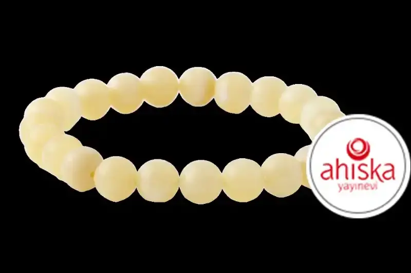 Kalsit 8mm Doğal Taş Bileklik - 2