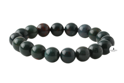 Kan Taşı 10mm Doğal Taş Bileklik - Osmanlı Doğaltaş