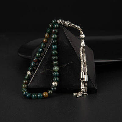 Kan Taşı Doğal Taş Tesbih 33lük - 6mm - Osmanlı Doğaltaş