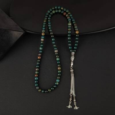 Kan Taşı Doğal Taş Tesbih 99luk - 6mm - 2