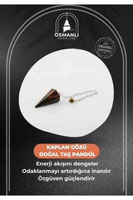 Kaplan Gözü Doğal Taş Pandül - 2