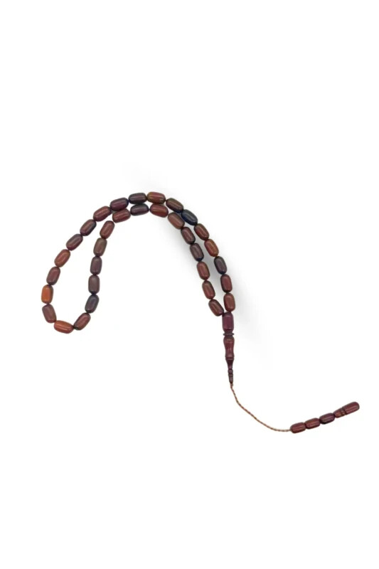 Kapsül Kesim 33 Lük Kınalı Kuka Tesbih 6 x 10 mm - Ahıska Çarşı