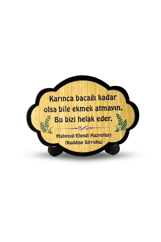 Karınca Bacağı Kadar Ahşap Magnet - Bemenda