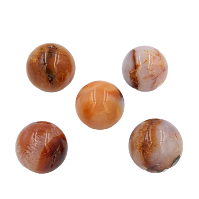 Karnelyan Akik Doğal Taş Küre Tımbıl El Taşı - Osmanlı Doğaltaş