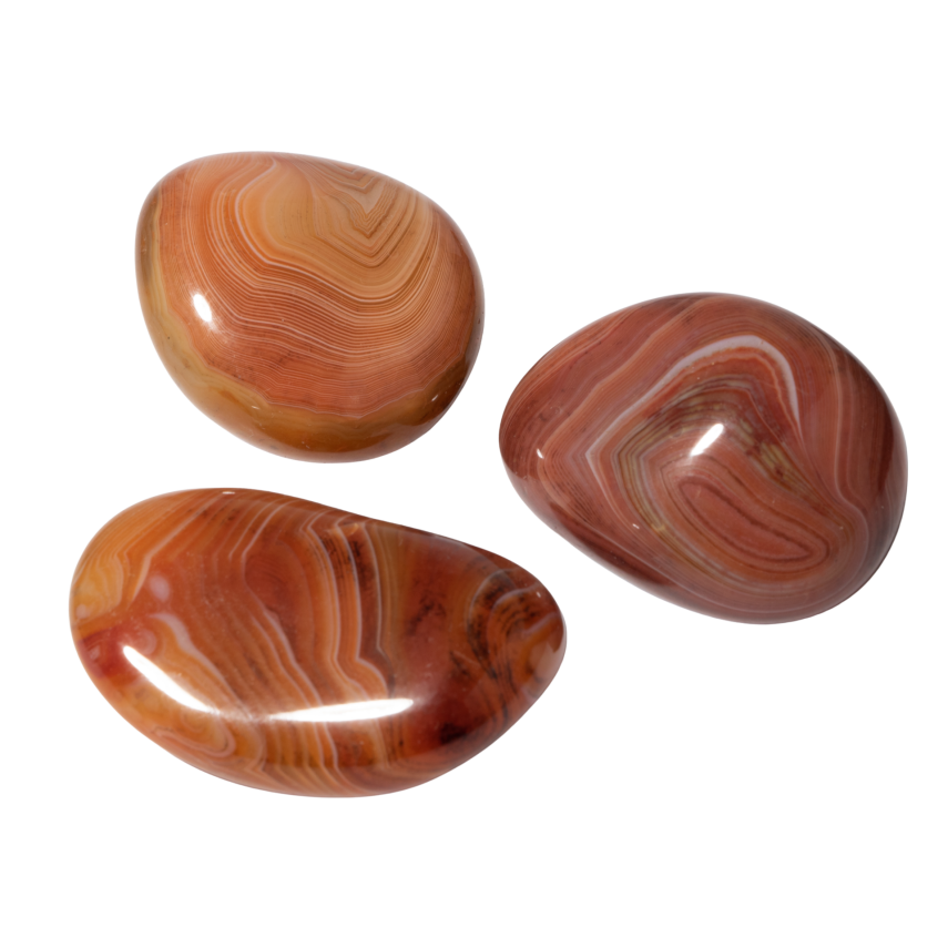 Karnelyan Akik Doğal Taş Tımbıl El Taşı - 2