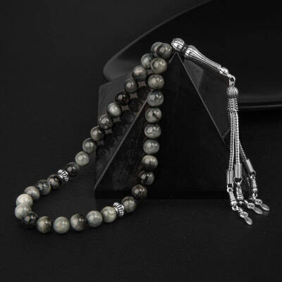 Kedi Gözü Doğal Taş Tesbih 33lük - 8mm - Osmanlı Doğaltaş