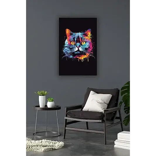 Kedi Mdf Tablo - 4