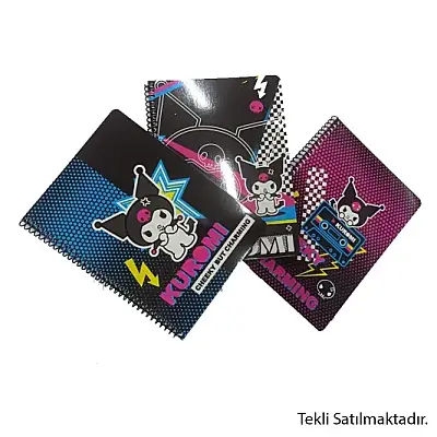 Keskin Defter Kuromı 165 x 225 80 Yaprak Kar Spiral Karton Kapak - 3