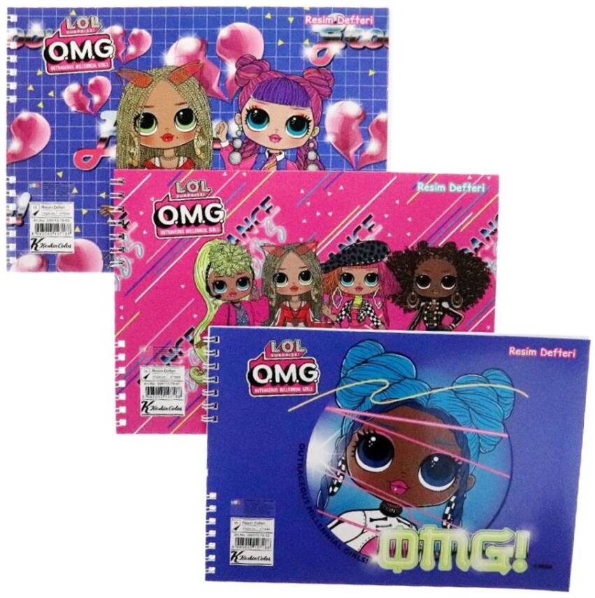 Keskin Resim Defteri 17x25 15Yaprak Lol Omg - 1