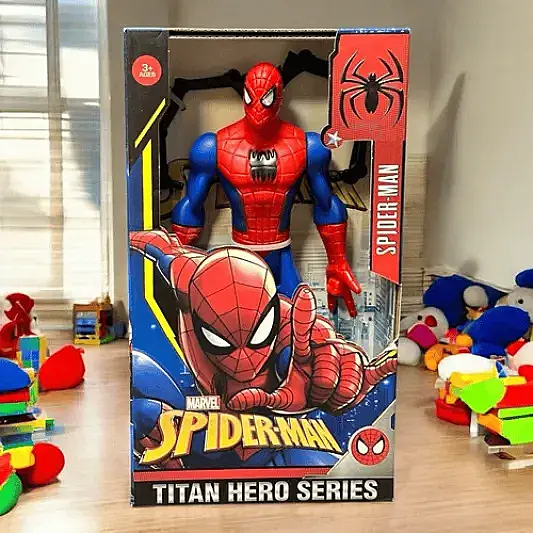 Kids Oyuncak Spiderman Figür Sesli Işıklı - 1