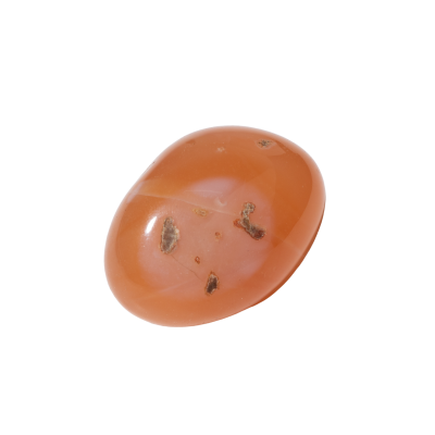 Kırmızı Akik Doğal Taş Tımbıl El Taşı - 2