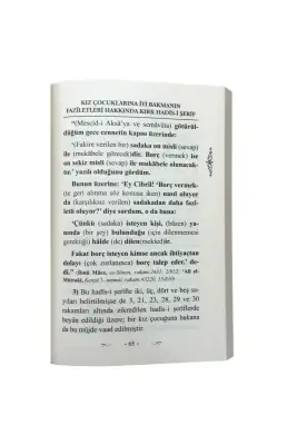 Kız Çocuklarına İyi Bakmanın Faziletleri - 1
