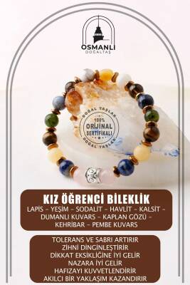 Kız Öğrenci Doğal Taş Bileklik - 2