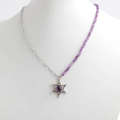 Koç Burcu Bileklik Akuamarin, Ametist, Ay Taşı, Güneş Taşı, Jasper, Pembe Kuvars, Yeşil Aventurin - 2