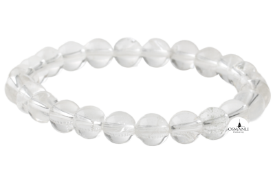Kristal Kuvars 8mm Doğal Taş Bileklik - 2