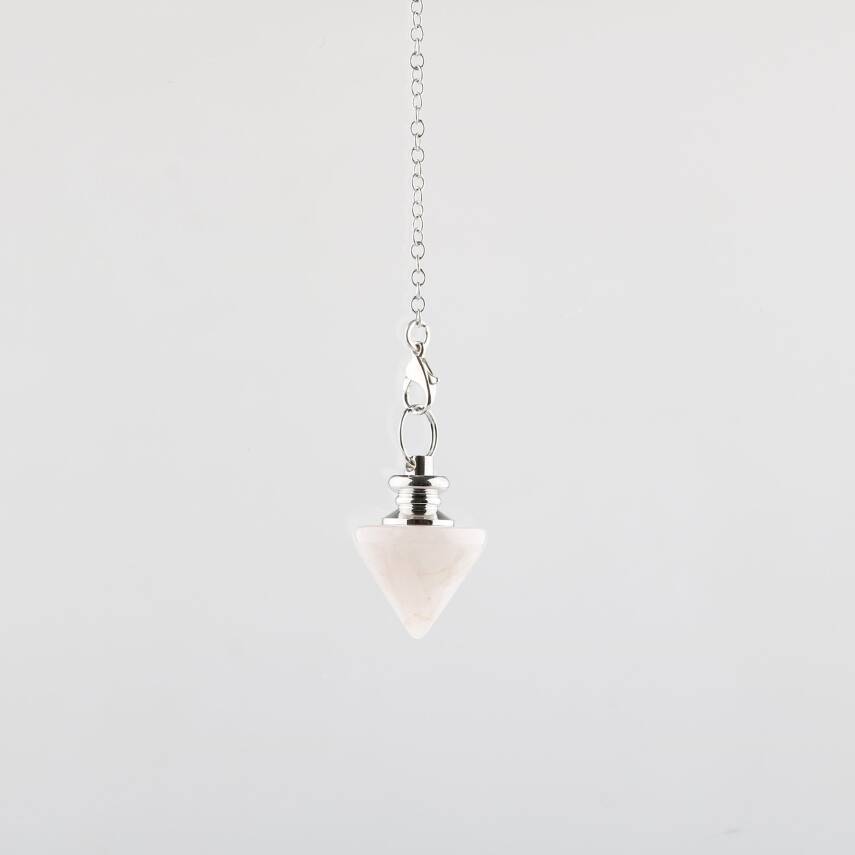 Kristal Kuvars Doğal Taş Pandül - 9