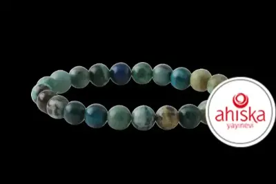 Krizokol 8mm Doğal Taş Bileklik - Doğal Taş (1)