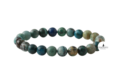Krizokol 8mm Doğal Taş Bileklik - 2
