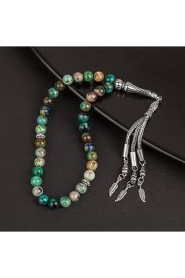 Krizokol Doğal Taş Tesbih 33lük - 8mm - 2